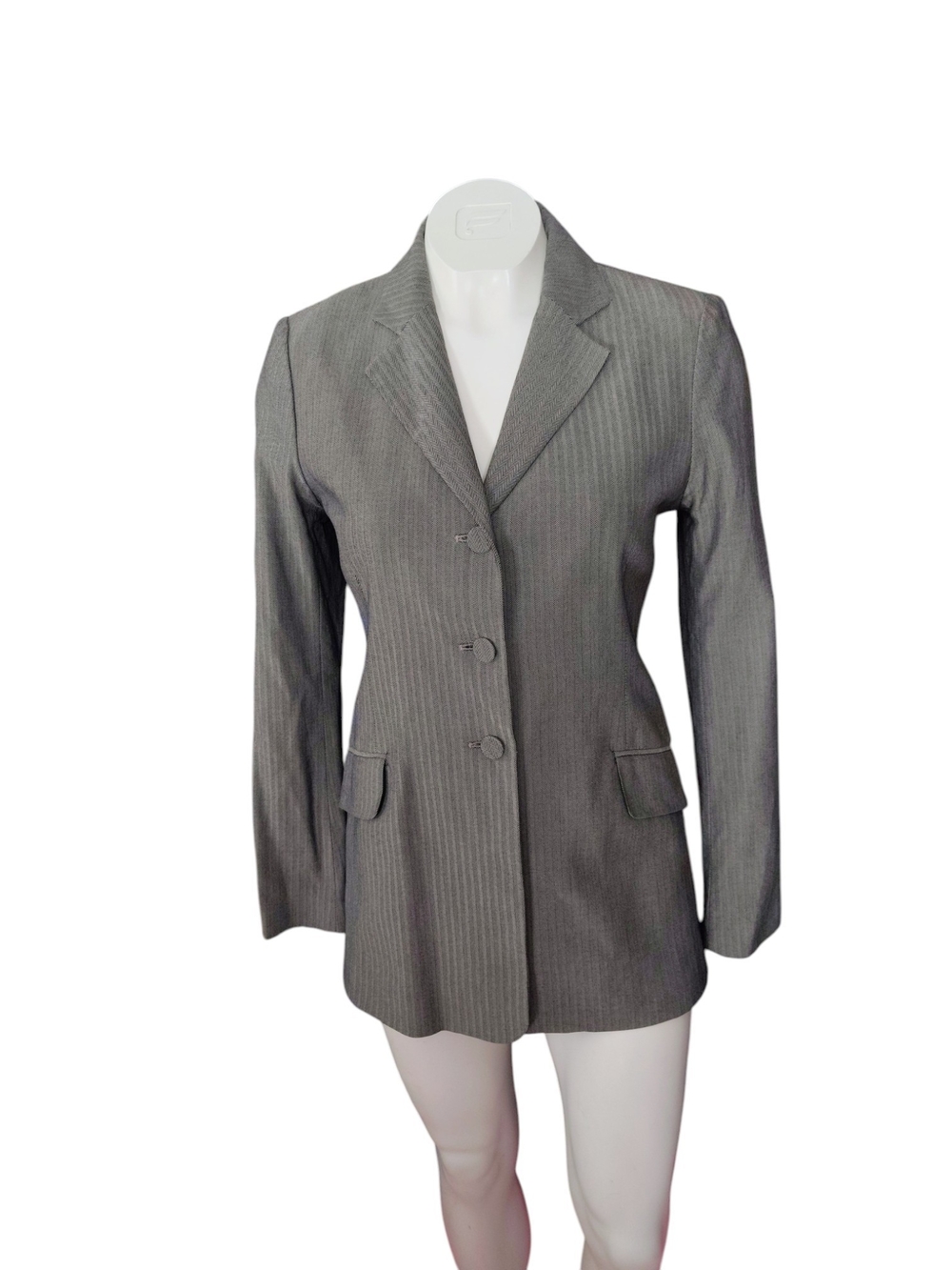 Joseph Women's Gray Pinstripe Blazer